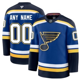 St. Louis Blues Dresy Personalizované Fanatics Premium 2024-25 Modrý Domácí - Pánské